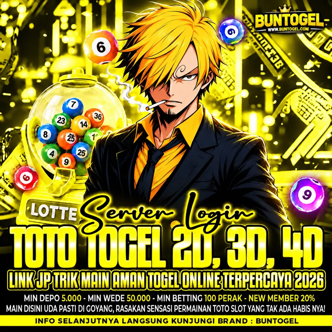 Link JP BUNTOGEL Trik Main Aman Toto 4D Togel Online Terpercaya 2026